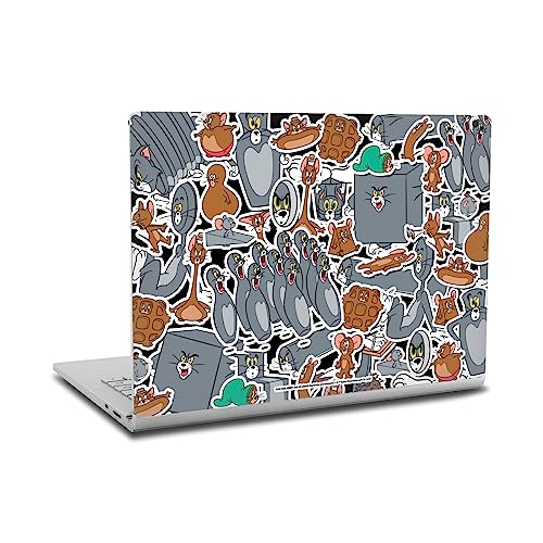 Autocollant Tom and Jerry Surface Book 2 skin vinyle design collage