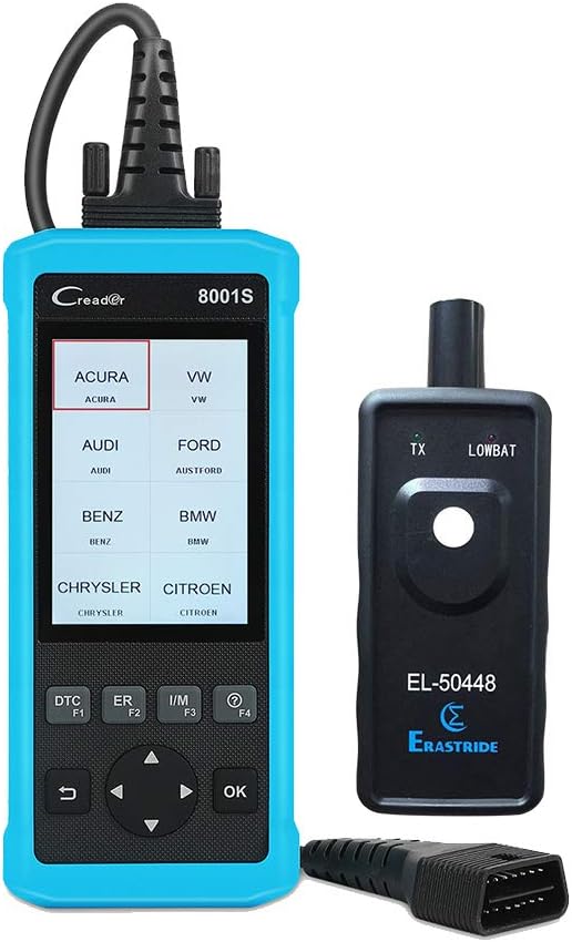 50% оƒƒ Dіѕсоunt LAUNCH CR8001S Code Reader Oil/EPB/SAS/BMS Reset OBD2 Scanner Scan Tool Testing Engine/Transmission/ABS/Airbag System + TPMS Activation Tool