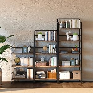 4nmnoassembly4tiersfoldingbookshelfstorageshelvesvintagebookcasestandingracksstudyorganizerhomeofficerusticbrownandblack Urban Country Home Decor 4nm no assembly 4 tiers folding bookshelf storage shelves vintage bookcase standing racks study organizer home office rustic brown and black urban country home decor