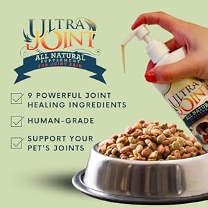 Ultra Joint - Liquid Joint Support Supplement for Dogs with Glucosamine & Chondroitin - Pain Relief from Arthritis & Inflammation (16 oz) Ultra Joint – Liquid Joint Support Supplement for Dogs with Glucosamine & Chondroitin – Pain Relief from Arthritis & Inflammation (16 oz)