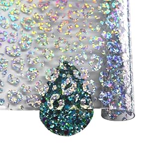 Tgdgfkias PVC Gelee-Vinyl Folie 30x135cm