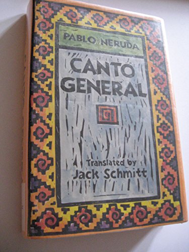 Canto General 0520054334 Book Cover