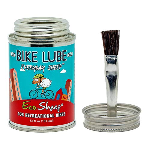 Eco Sheep Bicycle Chain Lubricant 3.5 Ounces of Planet Friendly Oil for Everyday Bike Riders