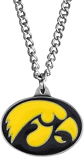 NCAA Siskiyou Sports Fan Shop Iowa Hawkeyes Chain Necklace 22 inch Team Color