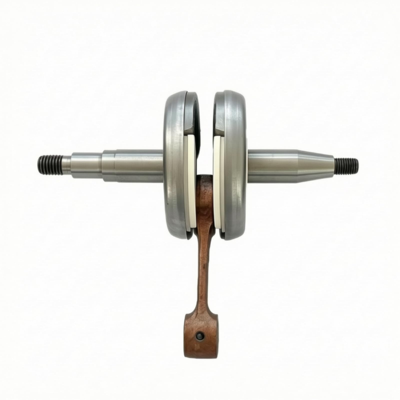 Cigüeñal de Motor Eje Conjunto con Contrapesos Recambio para K760 K770 Metal Robusto Ajusta Longitud de y Timing Adecuado para