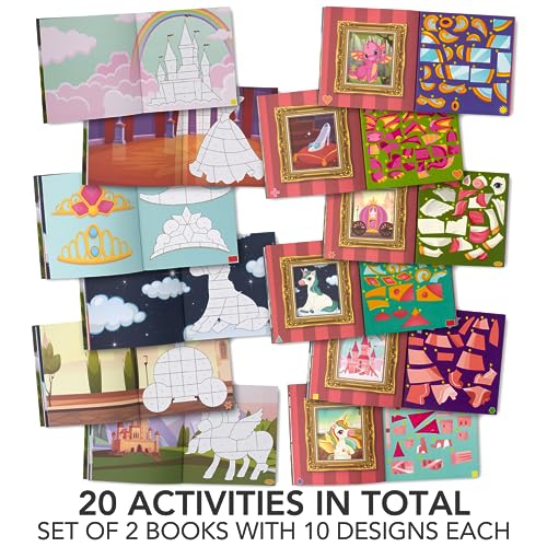 Zicoto ZIC-PBSTICKERSSET_22-104 Fun Paint With Sticker Books For Kids Set Of 2 thumb #5