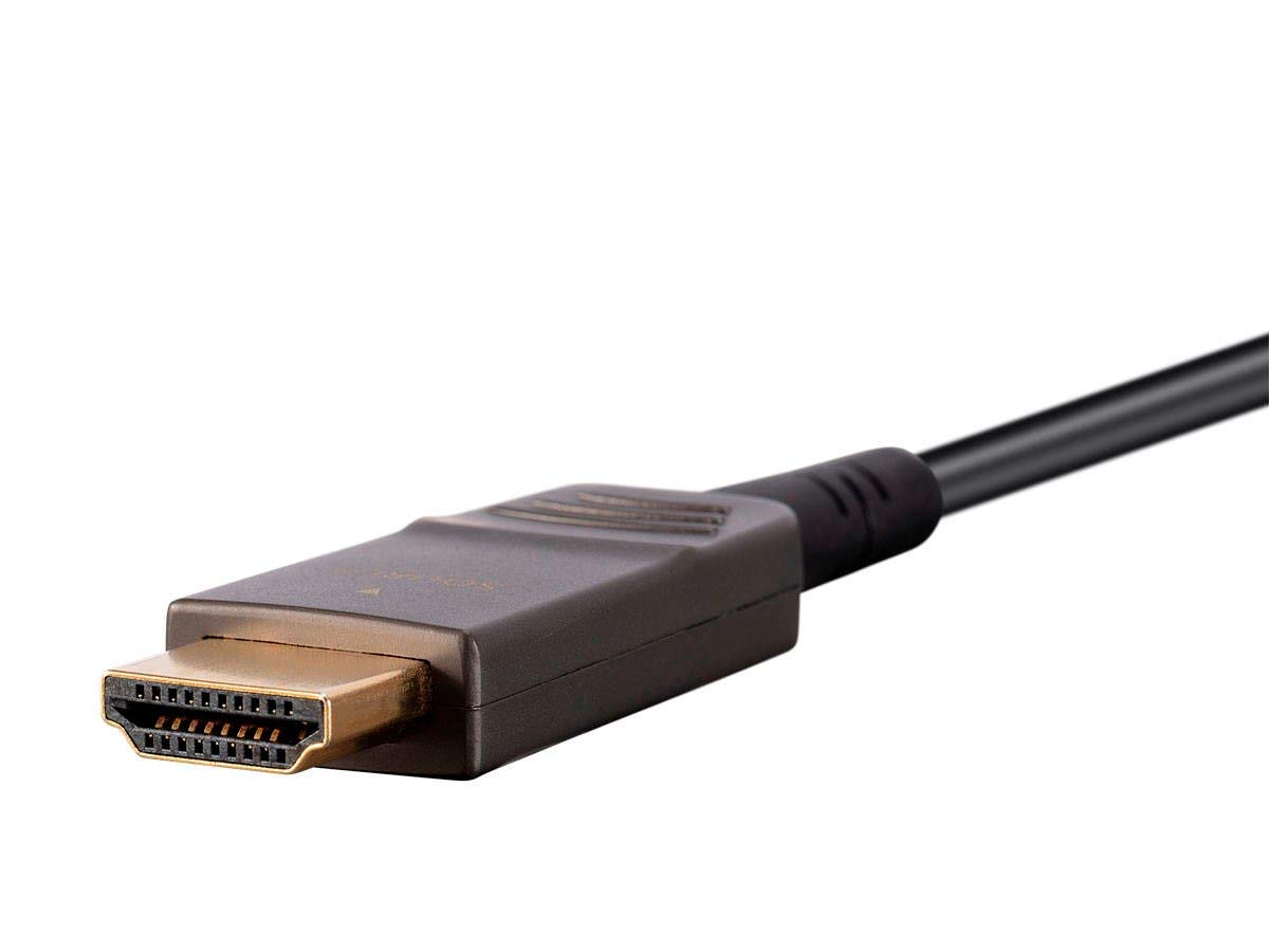 Monoprice Cavo HDMI ad altissima velocità, 30 m, 8K a 120 Hz, HDR dinamico, 48 Gbps, fibra ottica, Earc, AOC, Ycbcr 4: serie Slimrun AV