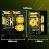 Gaming PC Desktop,Prebuilt Gaming Computer with,AMD Ryzen 7 5700X 3.4GHz,RTX5060 8GB GDDR7 DLSS4,16GB DDR4 RAM 3200MHz,1TB NVME SSD,ARGB Cooling Fan,Supply WiFi Support