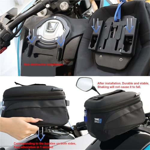 Bolsa tanque impermeable Suzuki GSX-R 1000 R 2017 de gran capacidad 4