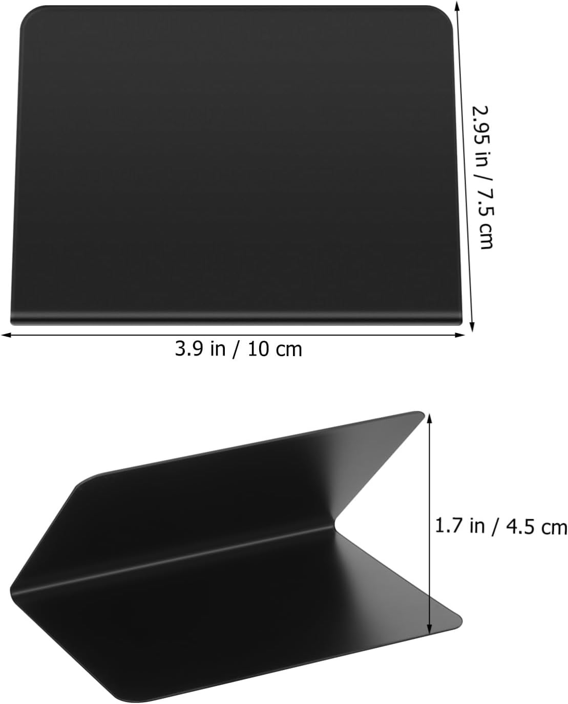 Operitacx 40 Pack Mini Chalkboard Food Signs 3.93X2.95 Inch Reusable Black Buffet Table Labels for Kitchen Restaurant Party Display