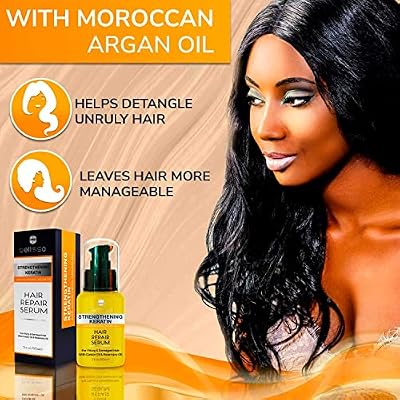 BELLISSO Keratin Enriched Shampoo and Keratin Hair Serum