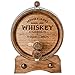 Personalized - Customized American White Oak Aging Barrel - Barrel Aged (5 Liters, Black Hoops)