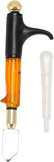 Glass Cutter with Ergonomic T - Handle, Professional Glass Cutting Tool for Thick Glass up to 15mm, Alloy Wheel Blade with Oil Dropper for DIY Crafts and Construction