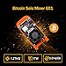 Bitaxe Gamma 601 Solo Bitcoin Miner,BM1370 Asic, Up to 1.2TH/s, 17W/TH, Energy Efficiency Home Use BTC Miner with Power Supply,Low Noice