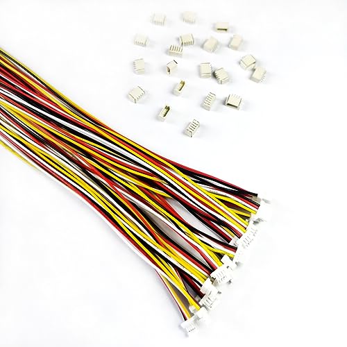 Conector JST SH 1.0mm 4 Pines 20 Sets miniatura 2