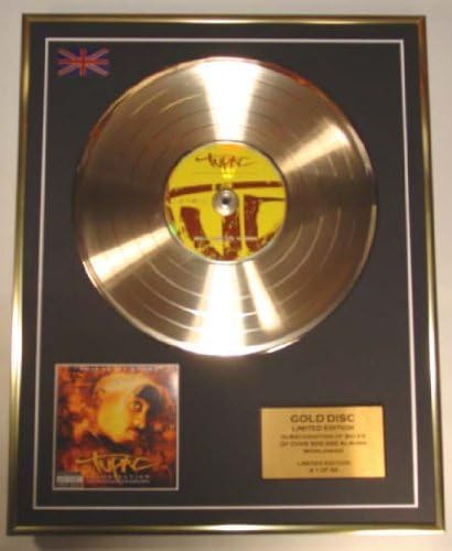 TUPAC/LIMITED EDITION/CD GOLD DISC/ALBUM 'RESURRECTION'/(Tupac)