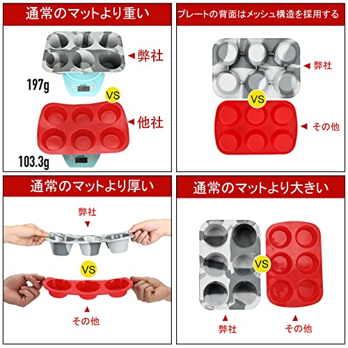 SuperKitchen『シリコンマフィン型』