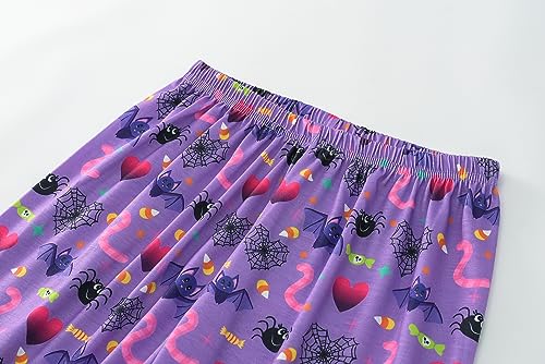 Image of Tie Dye Mermaid Sloth Christmas Halloween Pajamas for Girls Long Sleeve and Pants Nighty PJS 2-piece Set Size 6-16