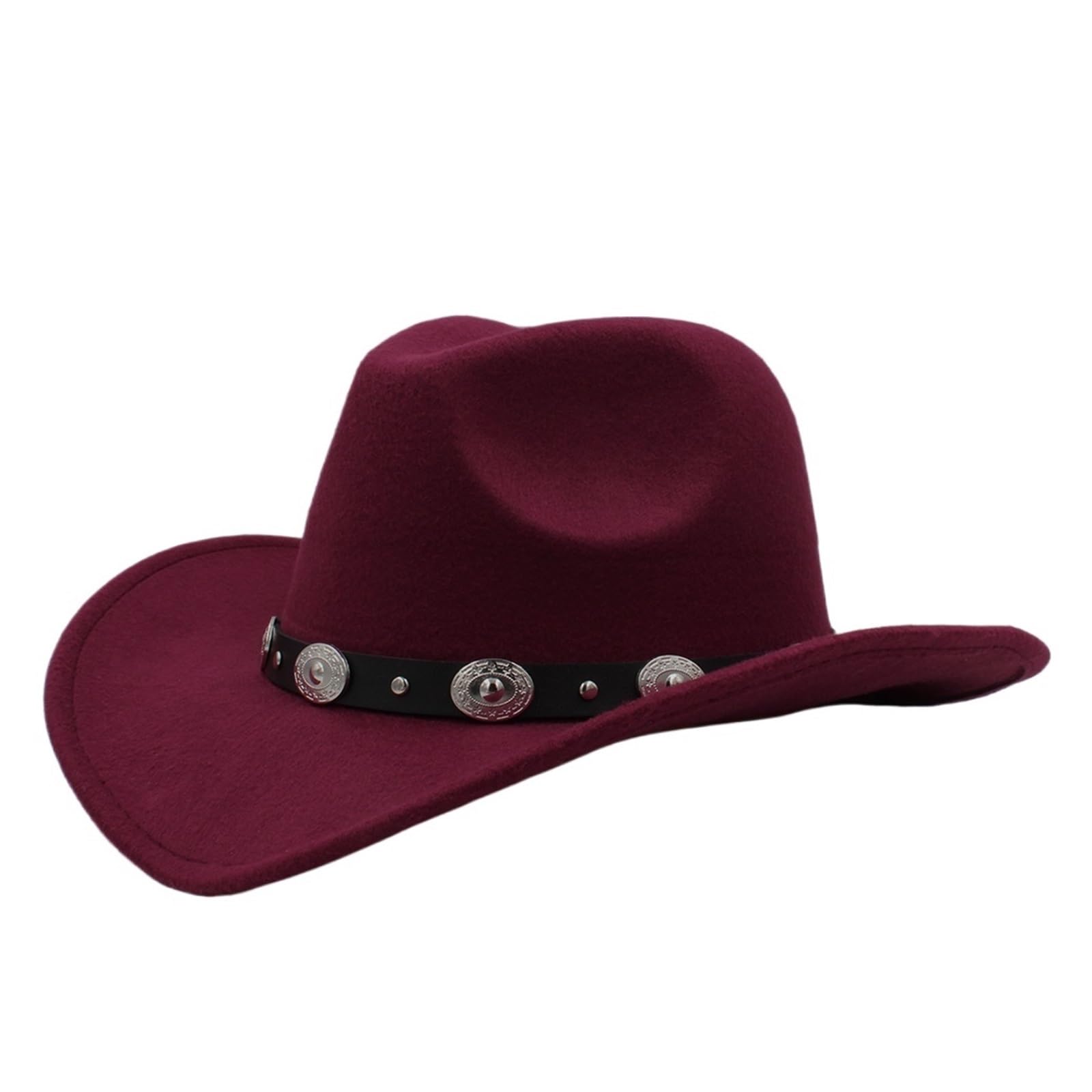 Cappello Cowboy Cappelli da Cowboy Uomo e Donna, a Tesa Larga, Panama, Fedora, Trilby, Jazz, Sombrero, Viaggi Feste