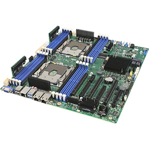 Image of Intel Motherboard S2600STBR Server Board Sawtooth Pass NO CPU 0.00GHZ Retail
