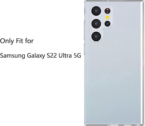 Miniatura 2 de Funda transparente para Galaxy S22 Ultra 5G, delgada, de silicona suave, flexible, a prueba de golpes, antiarañazos, funda protectora para Samsung