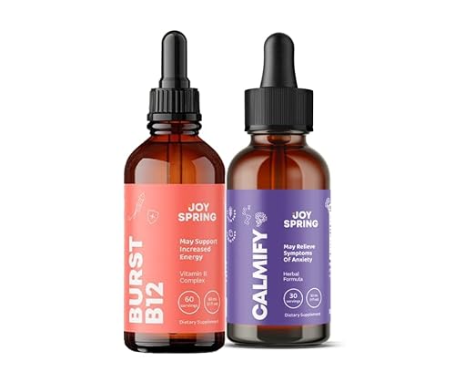 Joyspring Magnesium Citrate Liquid - Magnesium Supplements For Kids And Liquid B Complex For Kids - Kids B Complex B2, B6, B12 & B5 #TOP2