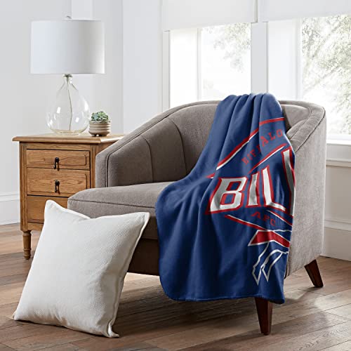 Northwest NFL Buffalo Bills Unisex-Adult Fleece Throw Blanket, 50" x 60", Campaign - Thumbnail 2