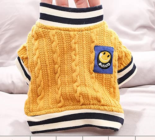 Pull pour chien qui tremble en hiver vêtement tricoté confortable