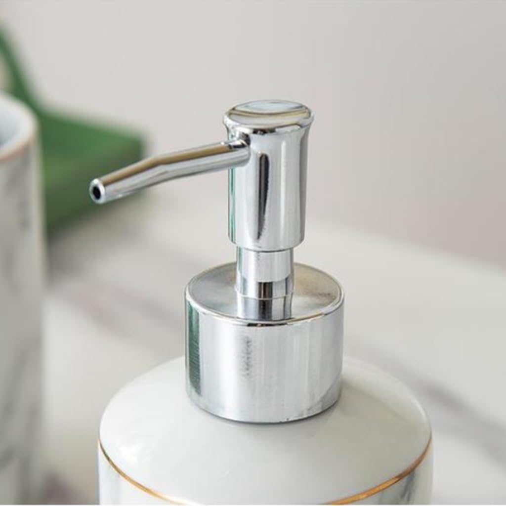 Sanitario Ceramica Set 4 Pezzi Gargle Cup Bagno Casa Forniture Hotel Spazzolino Hack (come mostrato Adatto a tutti)