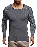 OPTIMALE PASSFORM: Der Slim Fit Sweatshirt passt sich ihrem Körper durch einen taillierten Schnitt optimal an. Das zeitlose Design des Winterpullovers sieht extrem modern und stylisch zugleich aus.