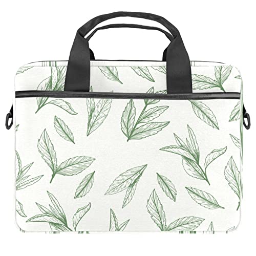 Bolso bandolera de hombro con diseño de hojas de té que ofrece máxima protección y ligereza