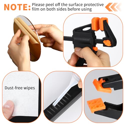 Didaey 539 Pcs Card Flattening Tool Kit Trading Card Repair Accessory Grading Cleaning Kit for Collectors Collectible Cleaning Protect Fix Bent Cards Flatten Lifted Edges Accessories - Image 4