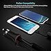 HUNDA iPhone Car Charger 48W Super Fast Car Phone Charger Cigarette Lighter USB Car Adapter with Build-in 5FT Coiled Lightning Cable Compatible with Apple iPhone 14/13/12/11/XR/Max, iPad