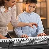 Digital Keyboard,Tragbare Elektronische Klaviertastatur Kinder Klavier 61 Tasten Tragbare elektronische Orgel Kinder Digital Tastatur mit Mikrofon Musikspielzeug