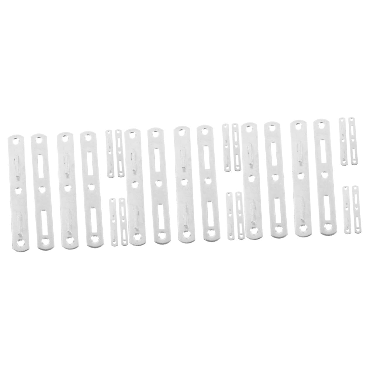 Supports de rail de lit IMIKEYA charnière fer pour rampes 4 paires