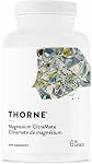 Thorne Magnesium Citramate - Magnésium avec Citrate-Malate pour soutenir la production d'énergie, le cœur et la fonction pulmonaire, et le métabolisme du sucre et des glucides - 90 Capsules - 90 Services