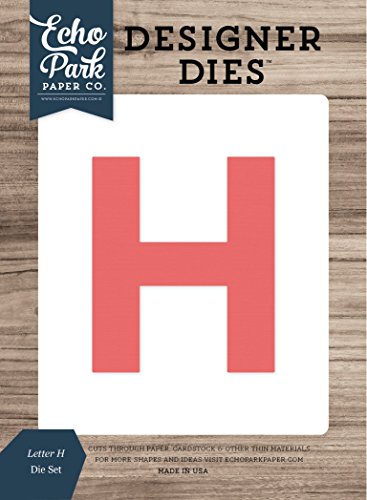 Echo Park Paper Company EPP DIE 744 Letter H Die Set