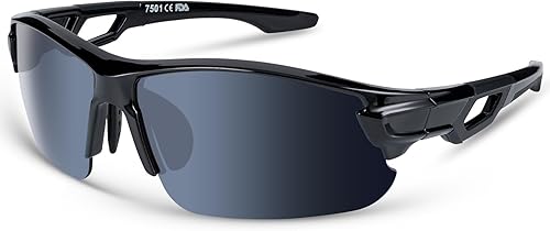 Miniatura 8 de BEACOOL Gafas de sol deportivas polarizadas para hombres y mujeres, jóvenes, béisbol, pesca, ciclismo, correr, golf, motocicleta, lentes Tac UV400