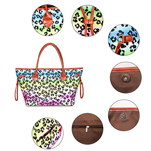 Bolso Tote Grande para Mujer Lona Ligera Casual miniatura 4
