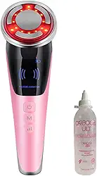 Aparelho Facial 4 Modos Photon Microcorrentes EMS Anti-Rugas