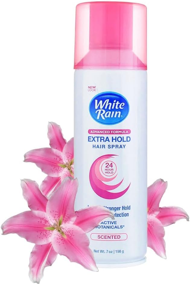 Hairspray for Women Extra Hold, 4-Pack - Scented, Strong 24-Hour Hold, Humidity & Frizz Control, Fast-Drying, Paraben-Free, Gluten-Free, 7 oz Aerosol Hair Spray for Women