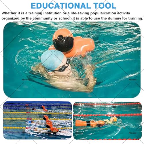 Muñeco Entrenamiento Rescate Acuático Ajustable 17.6 lb miniatura 3