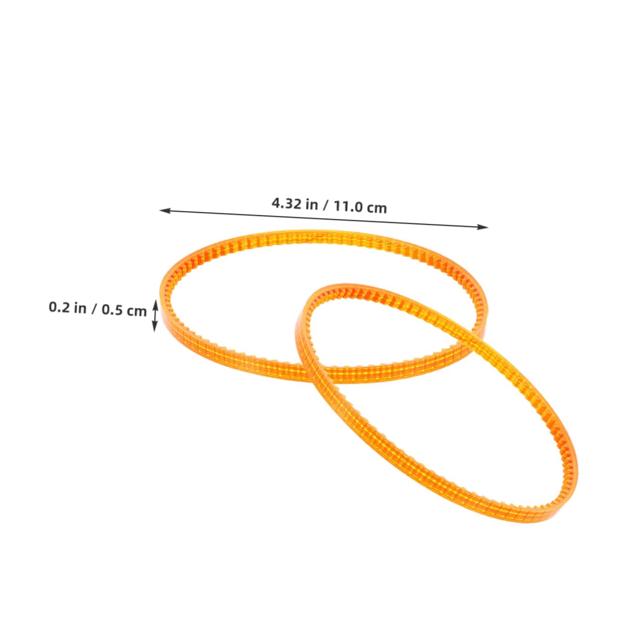 Cabilock 4Pcs Cotton Candy Machine Belts Replacement Parts for Efficient Candy Production Commercial Use Compatible with Various Candy Makers