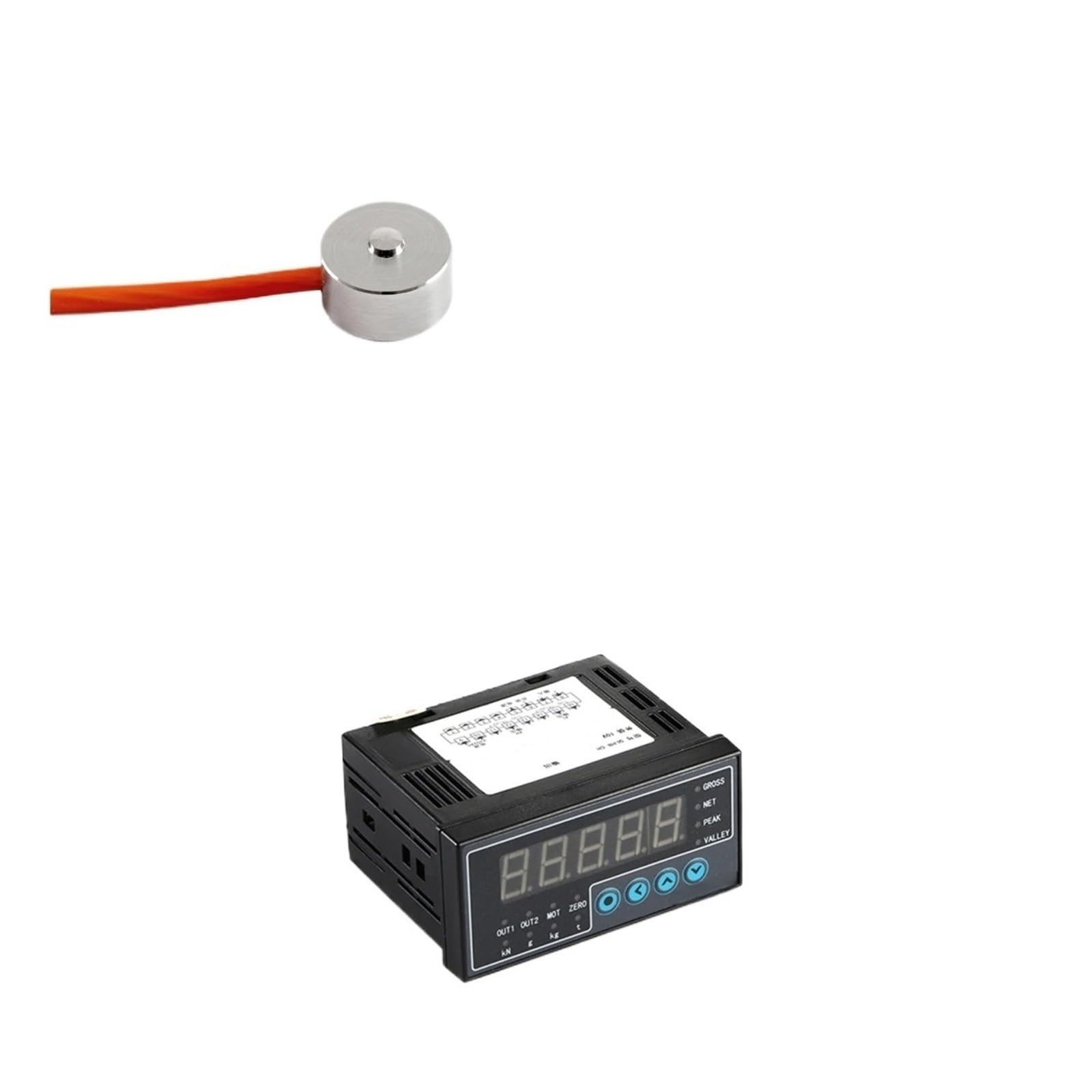 MXXDMOPD Micro Load Cell Sensor with Indicator Display Compression and Tension 5KG 10KG 20KG 30KG 50KG(5KG and Indicator)