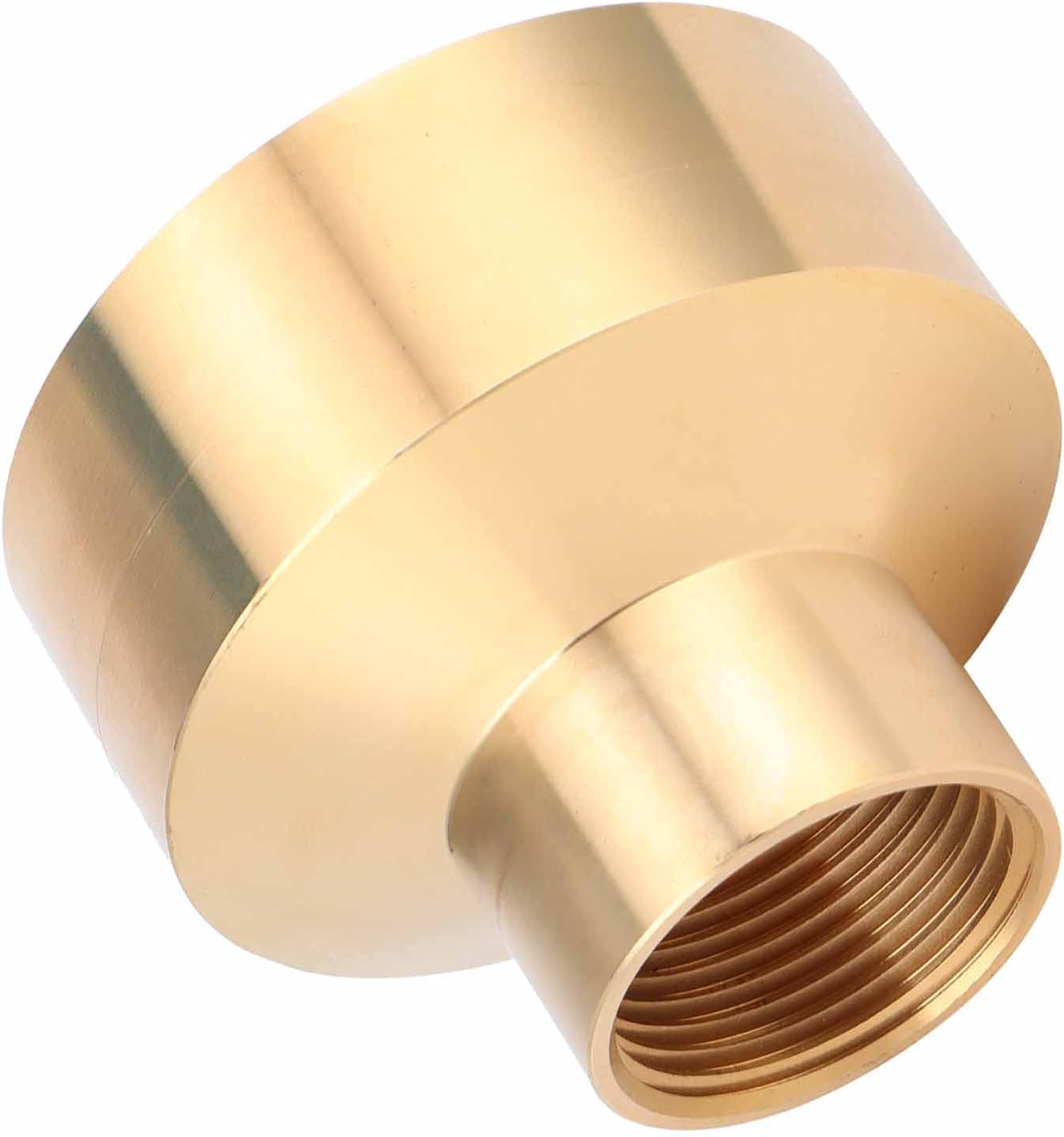 Water Fountain Nozzle Spray,2Pcs Pond Pump Nozzles Female Thread Brass Pond Column Water Spray Head Sprinkler for Garden Pool Landscape Architecture (1in 32mm inner teeth)