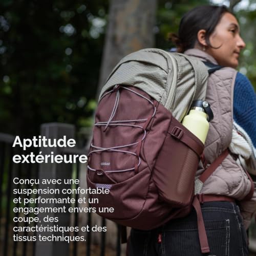 Osprey Quasar Sac à dos lifestyle unisexe, 26L, Phantom Grey Heather – vue 4