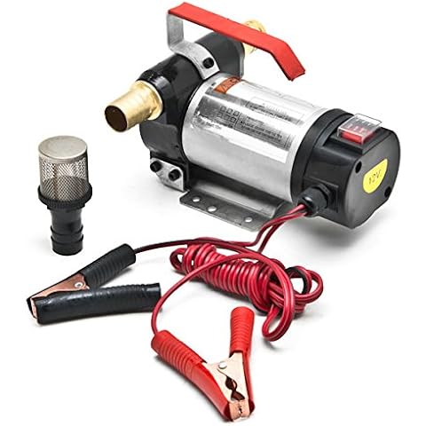 Biltek 12 Volt Fuel Oil Transfer Pump Diesel Kerosene Biodiesel 12V DC 10.5 gpm Pumps Cover