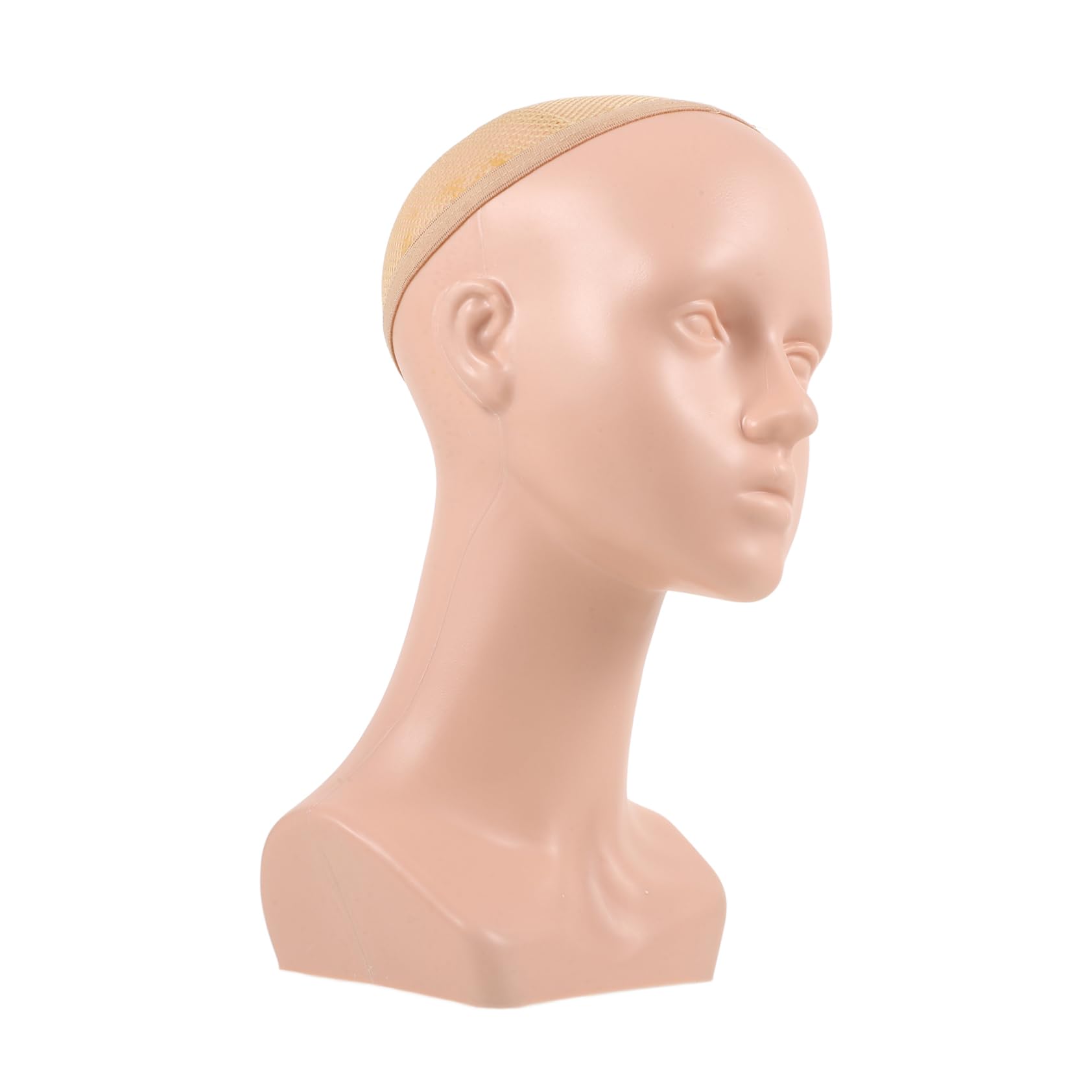 Baluue Fashionable Mannequin Head Wig Storage Hat Display Stand for Retailers Home Decor