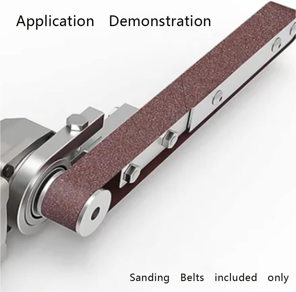 20個入り 酸化アルミニウムサンディングベルト 25x762mm 柔軟な布ベース付きシャープグレイン研磨ベルト(60)