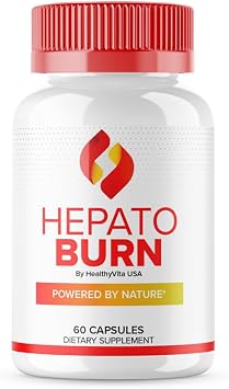 Hepato Burn Capsules - Official HepatoBurn Pills Supplement Support, Hepatoburn Advanced Formula - Hepato Burn All Natural Vitamin Energy Health Support, 1 Month Supply, 30 Servings 60 Capsules